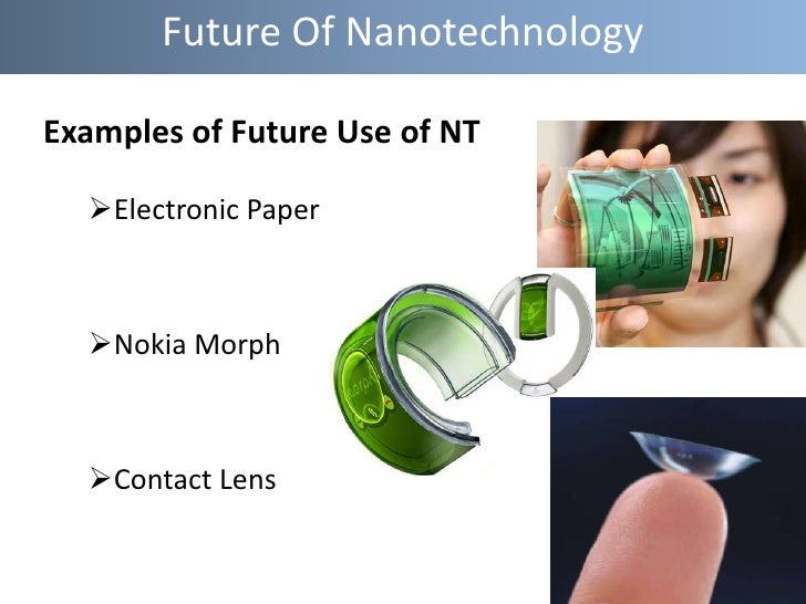 examples of nanotechnology