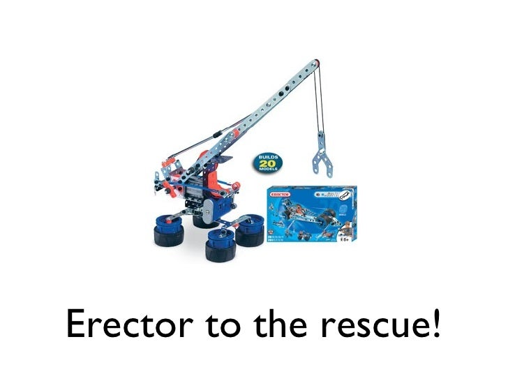 erector police rescue set