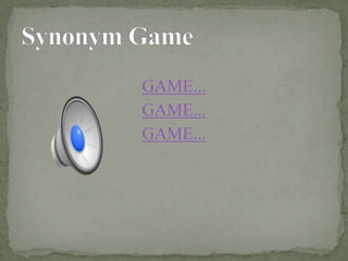 GAME...
GAME...
GAME...
 