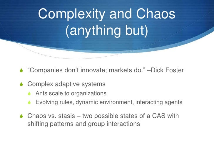 Systems and Chaos Theory
