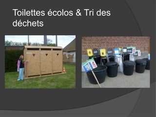 Toilettes écolos & Tri des déchets