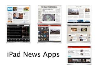 iPad News Apps
 