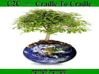 C2C = Cradle To Cradle מעריסה לעריסה 