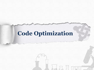 Code Optimization 