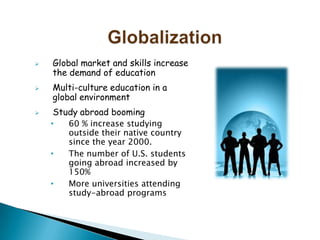 Providing students with access to professional networks