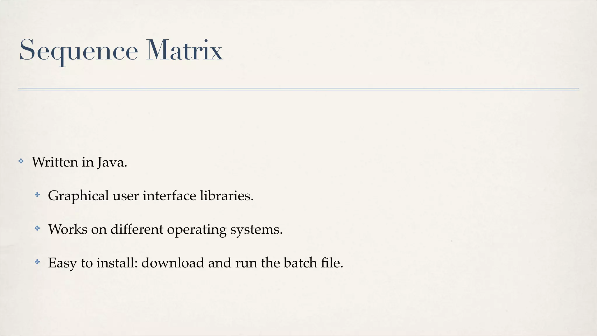 Sequence Matrix: Gene concatenation made easy | PDF