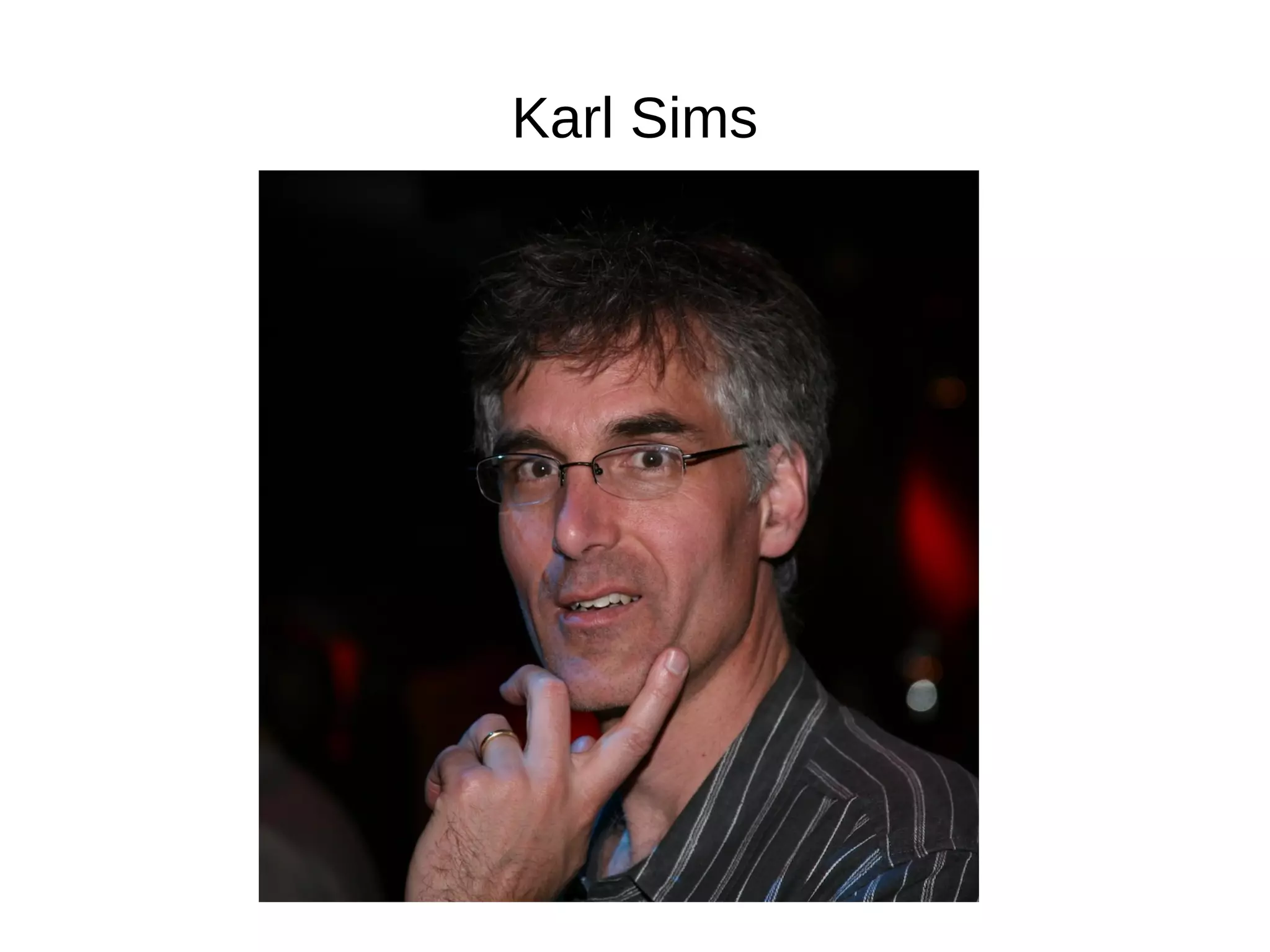 Karl Sims 