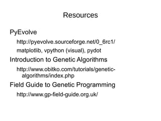 Define The Operators @GTree.gpdec(representation=&quot;+&quot;, color=&quot;red&quot;) def gp_add(a, b): return a+b @GTree.gpdec(representation=&quot;-&quot;, color=&quot;red&quot;) def gp_sub(a, b): return a-b @GTree.gpdec(representation=&quot;avg&quot;, color=&quot;green&quot;) def gp_avg(a, b): return (a+b)/2.0 @GTree.gpdec(representation=&quot;if_gt&quot;, color=&quot;blue&quot;) def gp_gt(a, b, c, d): if a>b: return c else: return d 
