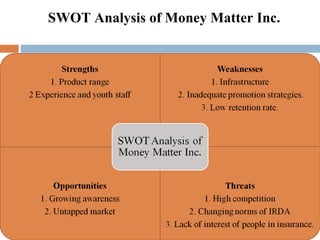 SWOT Analysis of Money Matter Inc. 