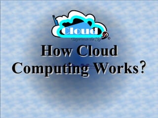 How Cloud Computing Works? 