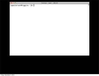 Friday, November 5, 2010
 