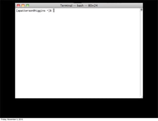 Friday, November 5, 2010
 