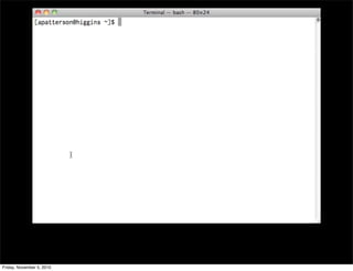 Friday, November 5, 2010
 