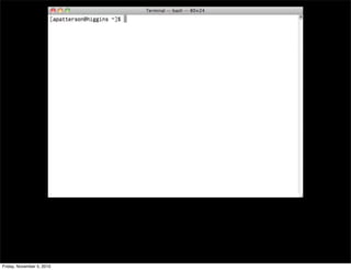 Friday, November 5, 2010
 