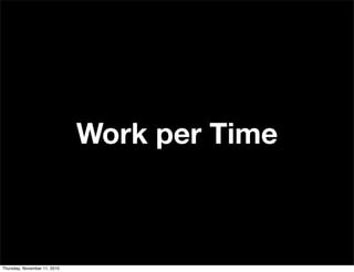 Work per Time
Thursday, November 11, 2010
 
