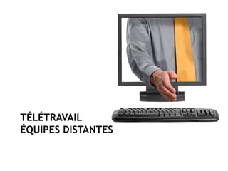 TÉLÉTRAVAIL
ÉQUIPES DISTANTES
 