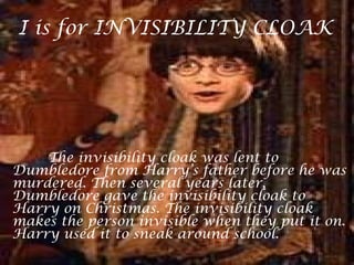 Harry Potter Alphabet Book | PPT