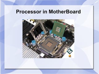 Processor in MotherBoard
 
