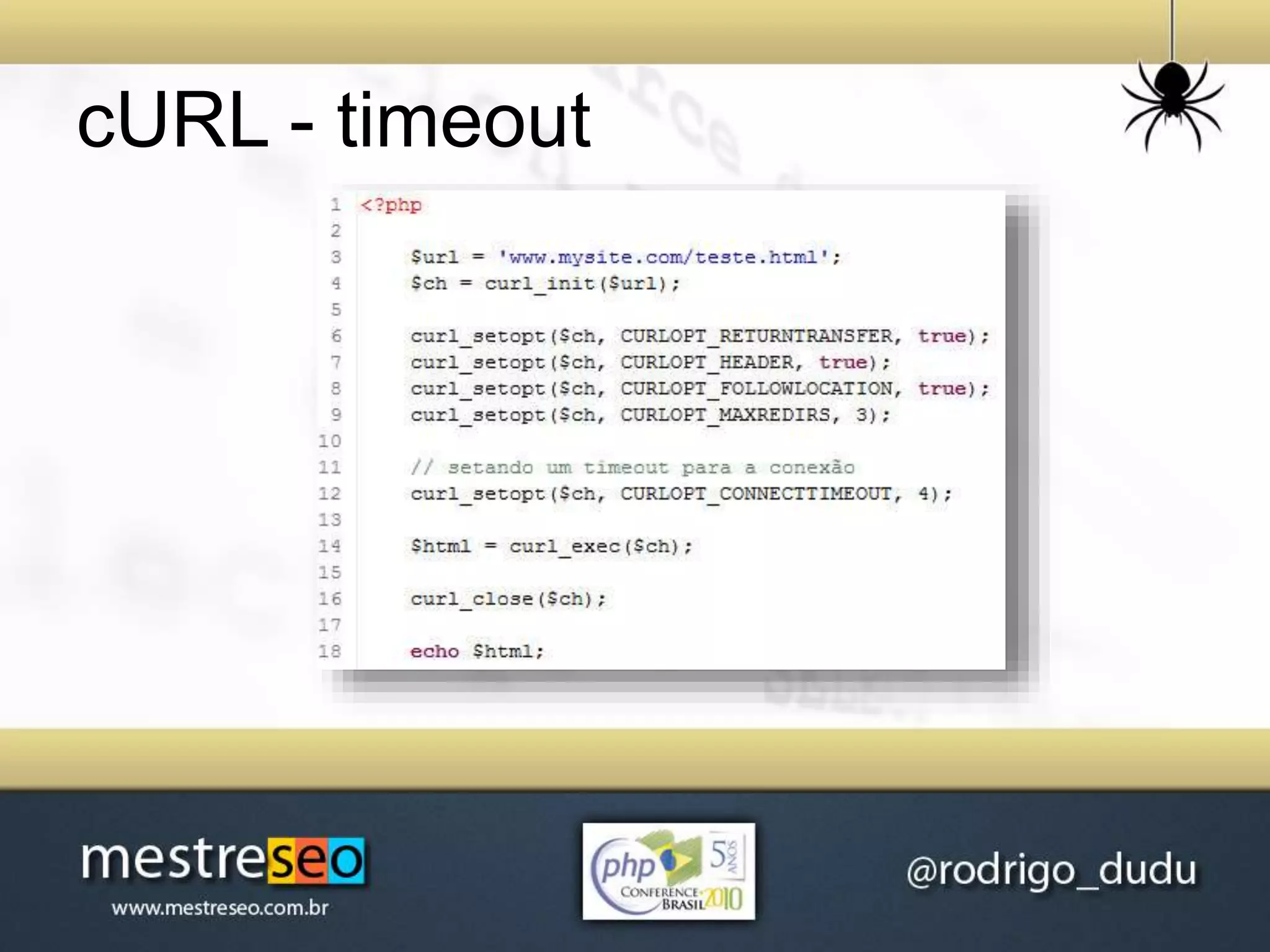 cURL - timeout
 