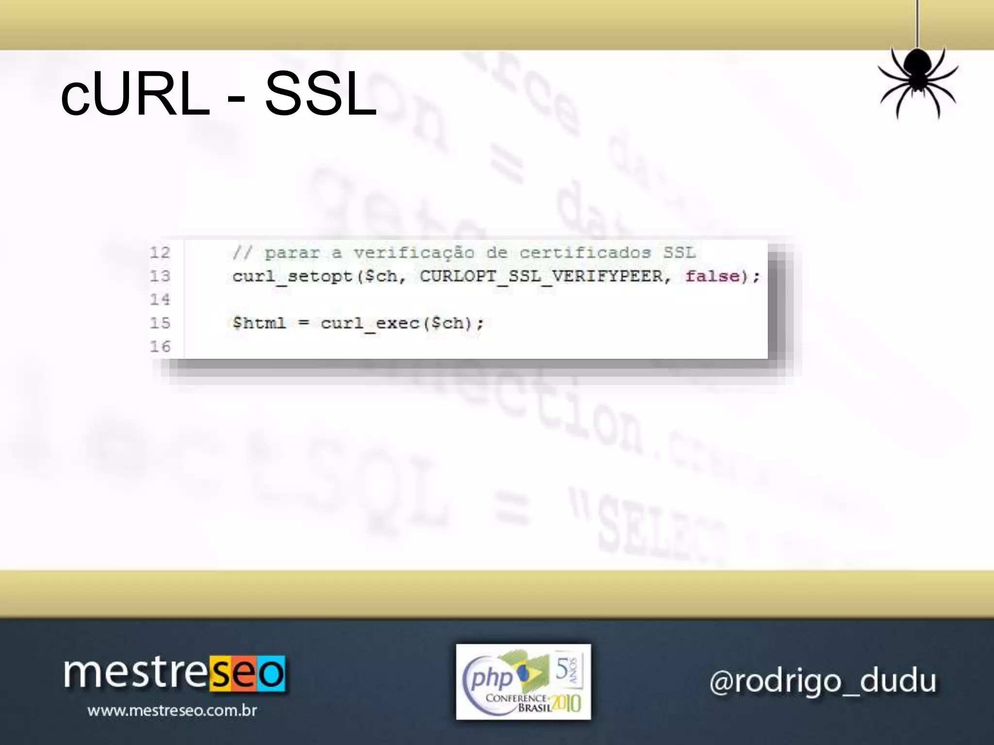 cURL - SSL
 