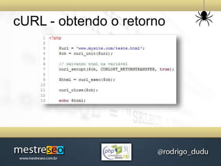 cURL - obtendo o retorno
 