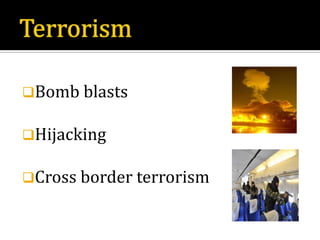 TerrorismBomb blasts