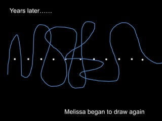 Years later……Melissa began to draw again