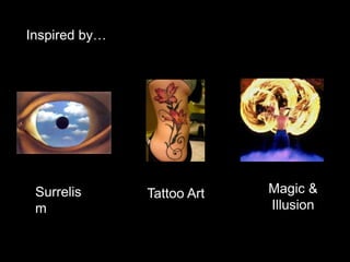 Her drawings are instinctive and she keeps layering and colouring until they sing