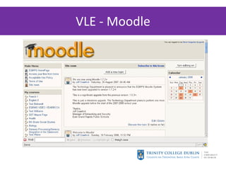 VLE - Moodle 