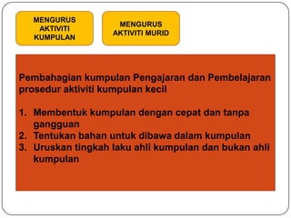 Pelaksanaantugas-tugas lain seperti :Pengurusan Skim BantuanBukuTeks (SBBT)Program RancanganMakananTambahan (RMT)