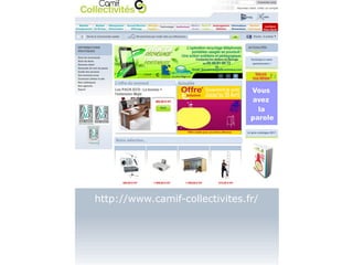 http://www.camif-collectivites.fr/ 