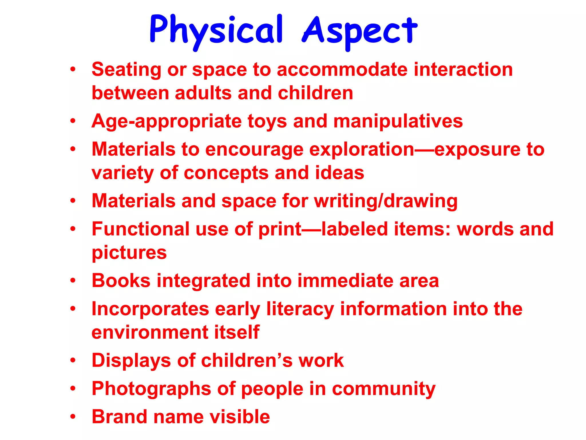Not Just Any PlayLevels of PlayChaotic or out-of-control playSimplistic and repetitive playPurposeful, complex play that engages children Rancho Cucagonga (CA) Public LibraryNorfolk (VA) Public Library 