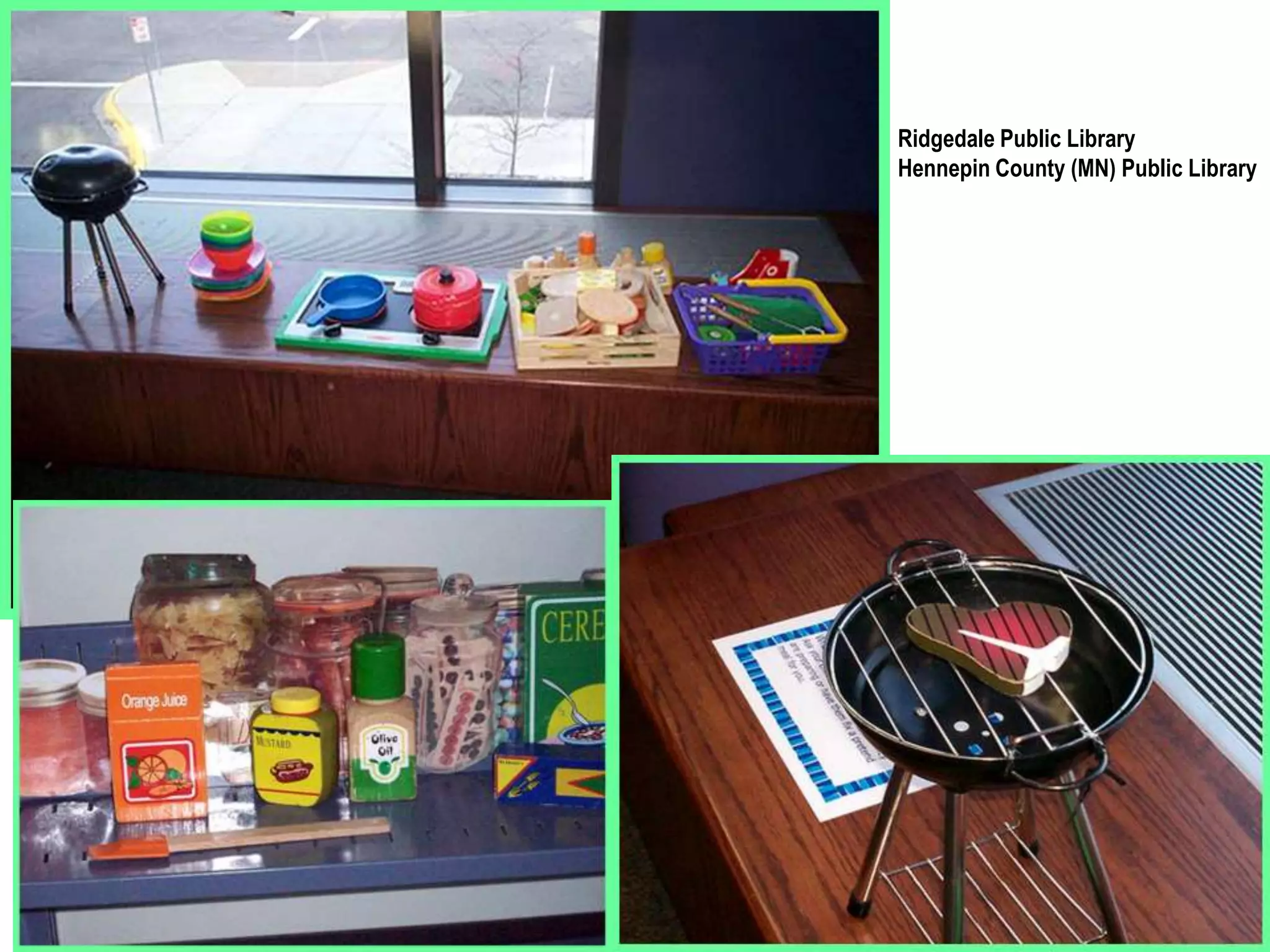 Additional CharacteristicsArticulate for the parent/ caregiver the relationship between the language-rich environment/activities and later readingOffer ideas and aids for on-going language and literacy development even after leaving the library