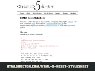 Construindo Projetos Robustos em HTML5