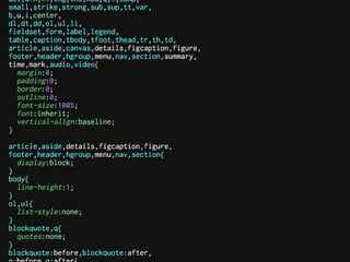 Construindo Projetos Robustos em HTML5