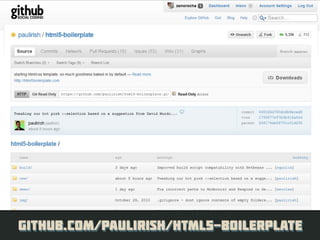 Construindo Projetos Robustos em HTML5