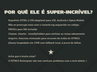 Construindo Projetos Robustos em HTML5