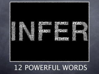 12 POWERFUL WORDS
 