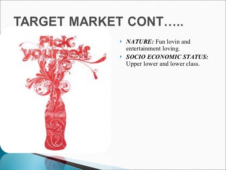 Target market and market segmentation of CocaCola