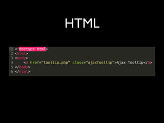 HTML
 