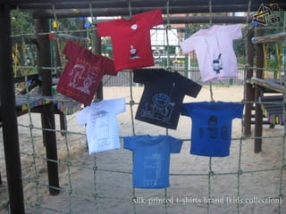 silk-printed t-shirts brand (kids collection)
 