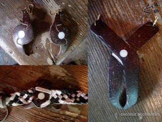 coconut accessories
 