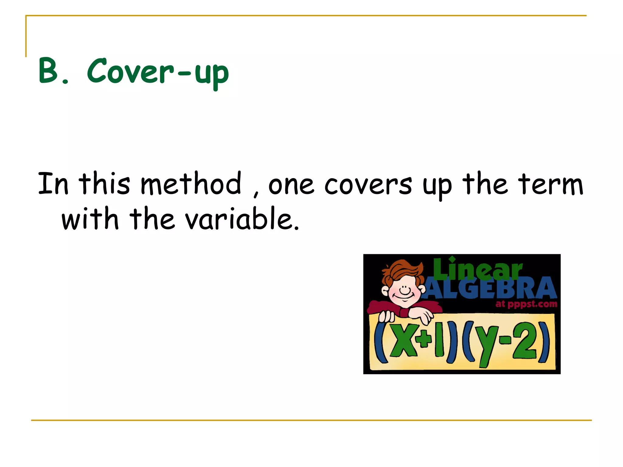 Linear Equations and Inequalities in One Variable | PPT