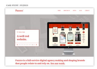 case study : fuzzco
 