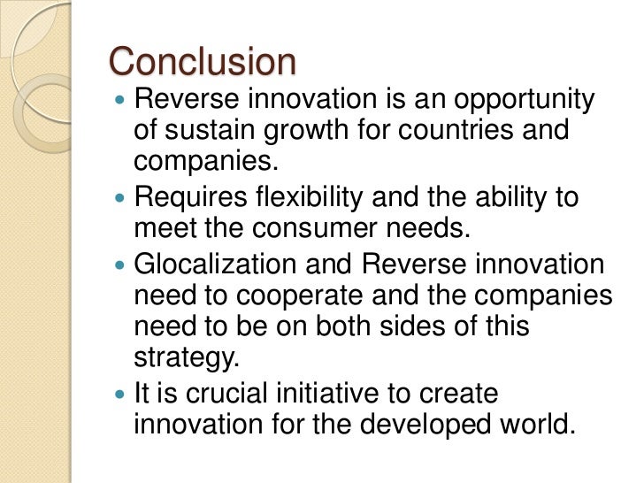 Reverse Innovation Business Model – MZCJW