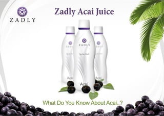 Presentation Acai