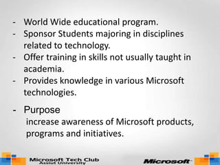 Assiut Tech Club - Microsoft Cloud Computing | PPTX