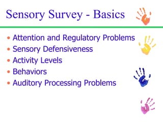 Sensory Processing Disorder Powerpoint