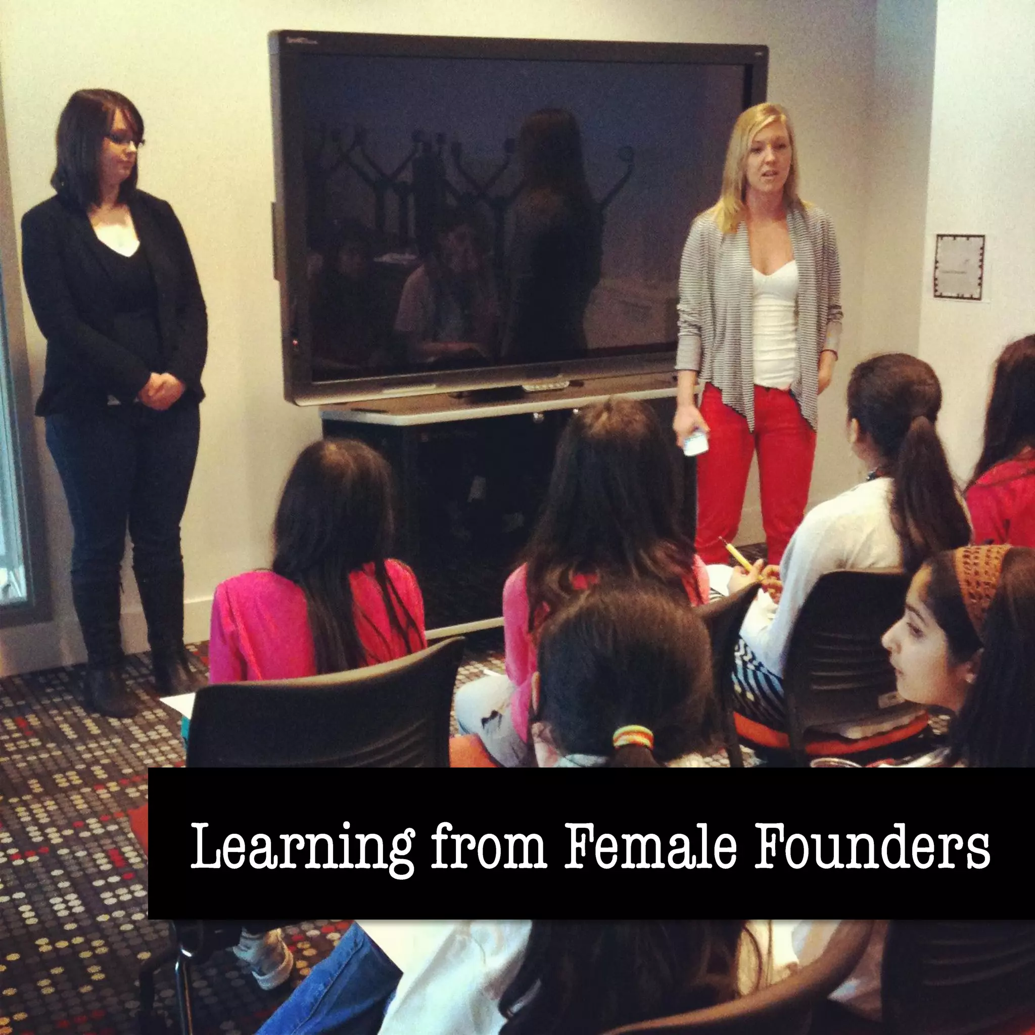 Girls Learning Code March Break Camp Demo Day Presentation