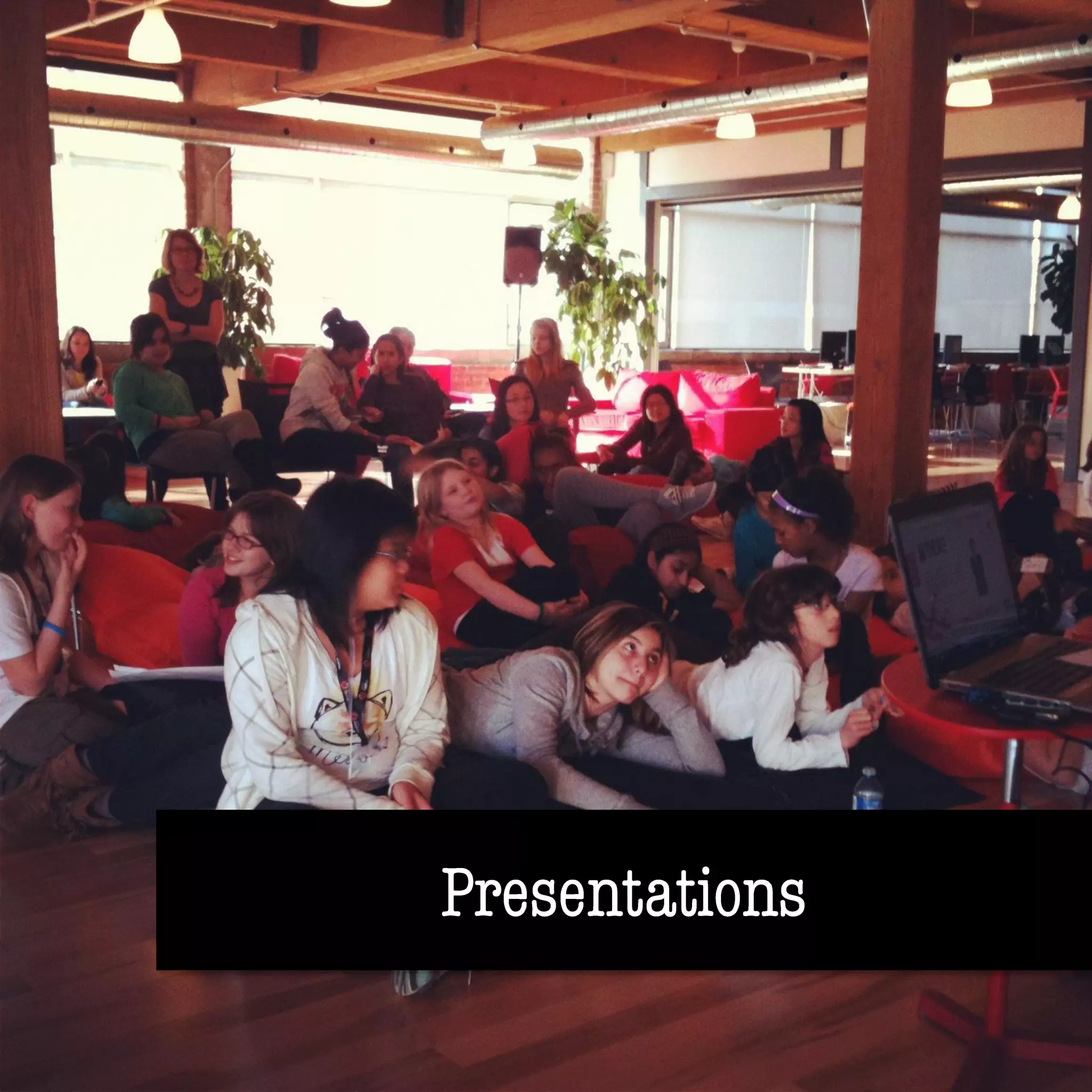 Girls Learning Code March Break Camp Demo Day Presentation